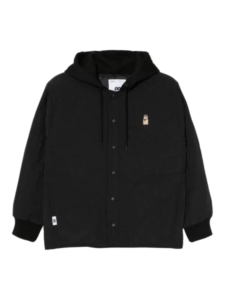 Geacă Chocoolate cu broderie negru