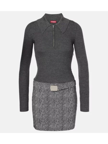 Sukienka Staud szara