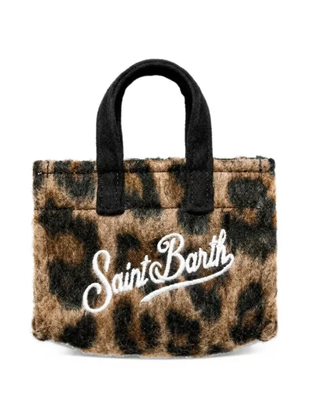 Shopper kabelka Mc2 Saint Barth hnedá