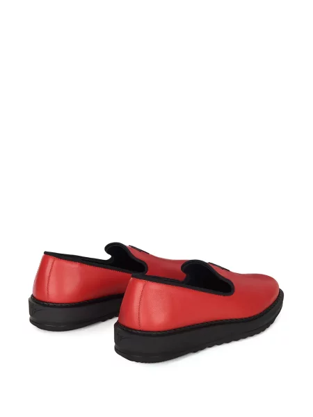Slip-on лоуфъри Giuseppe Zanotti червено