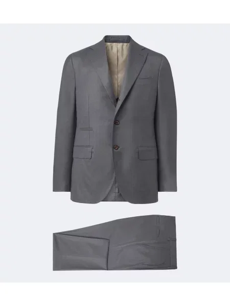 Costum Eleventy de lână gri