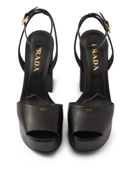 Sandale Prada cu platformă negru