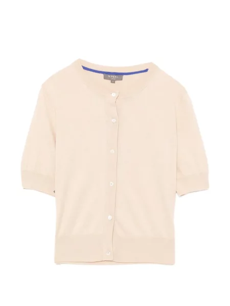 Tricou N.peal cu decolteu rotund scurt