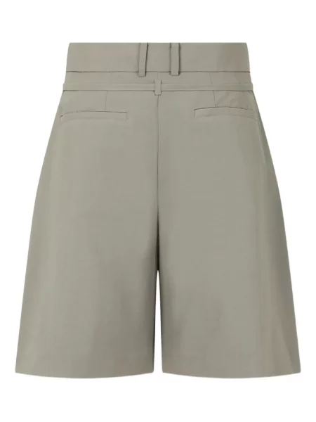 Pantaloni scurți Studio Tomboy plisate gri