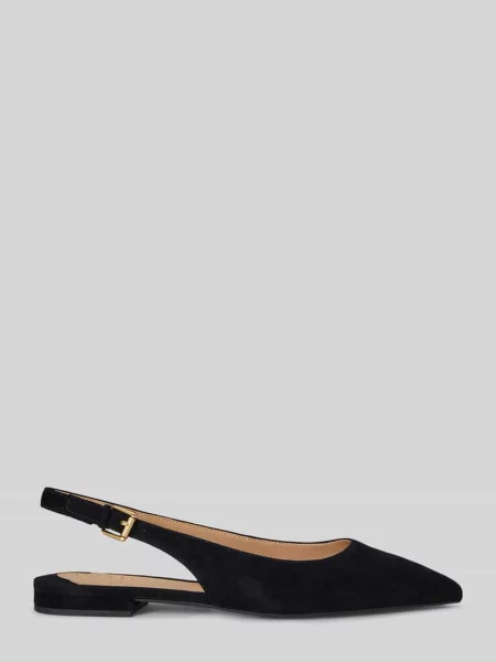 LAUREN RALPH LAUREN Baleriny czarny