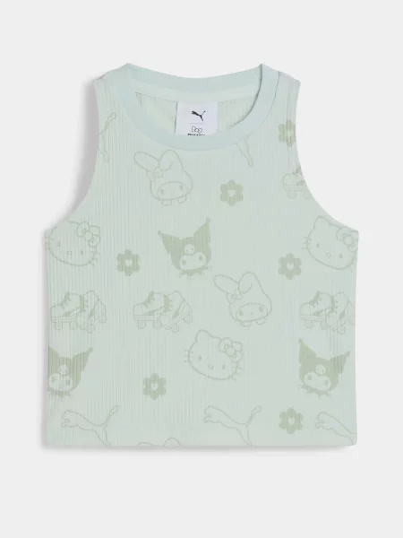 Дитяча Спортивна майка PUMA X HELLO KITTY & FRIENDS перероблений поліестер/бавовна блакитний