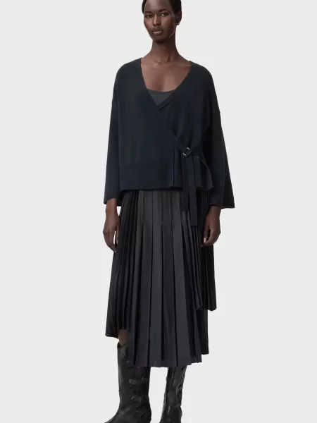 Сукня Allsaints сіра