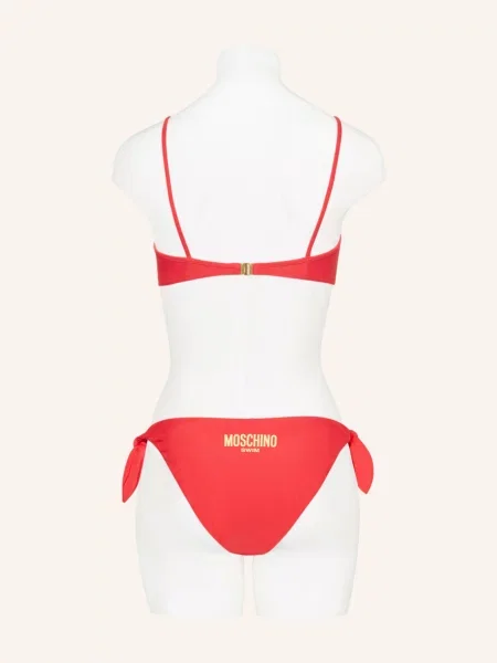 Moschino Dół Od Bikini Trójkątnego rot czerwony