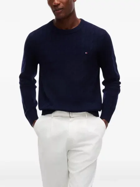 Pulover Tommy Hilfiger albastru