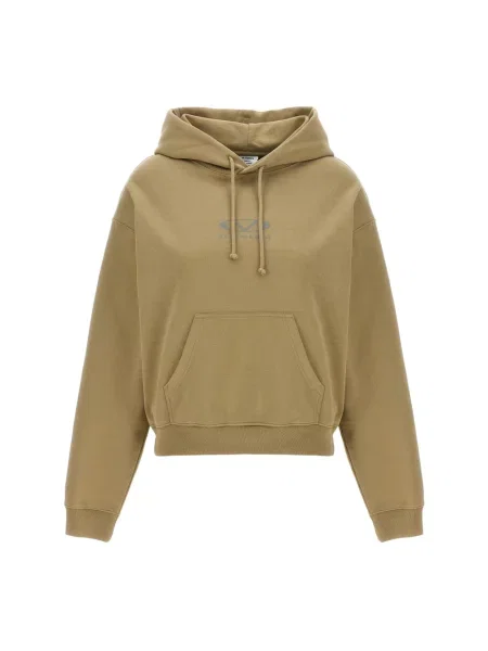 Bluza z kapturem Vetements beżowa