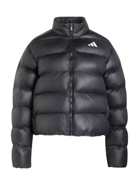 ADIDAS SPORTSWEAR Geacă sport Essentials negru alb