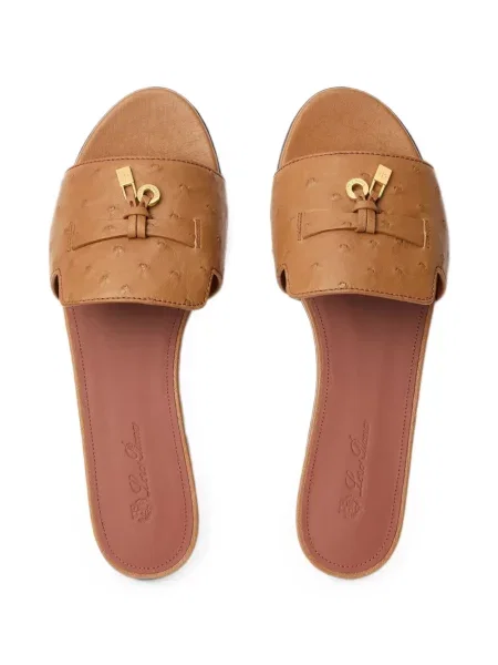 Pandantiv Loro Piana din piele maro