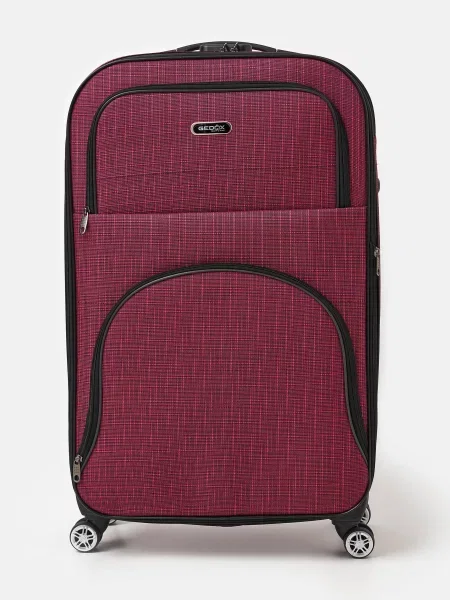 Ricco Grande Валіза Унісекс Текстиль рожевий