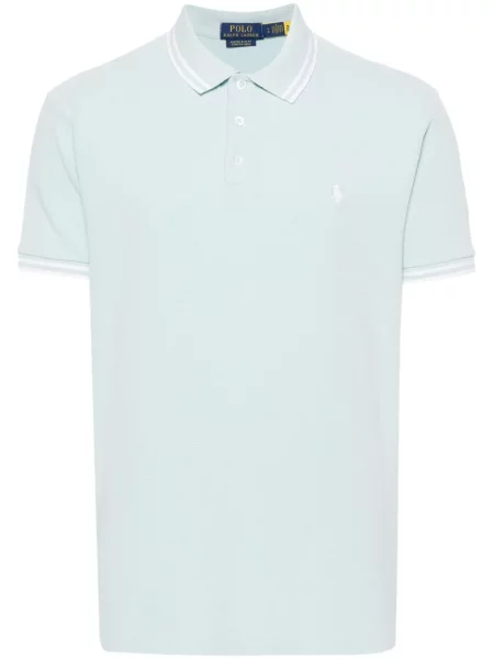 Prugasta majica Polo Ralph Lauren s printom bijela