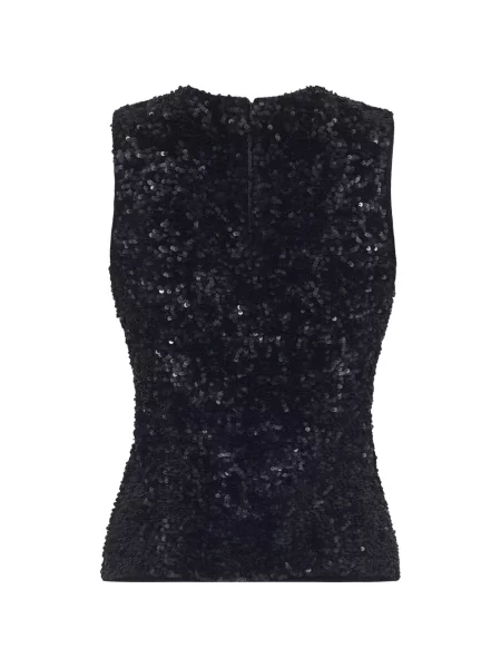 Top Adam Lippes negru