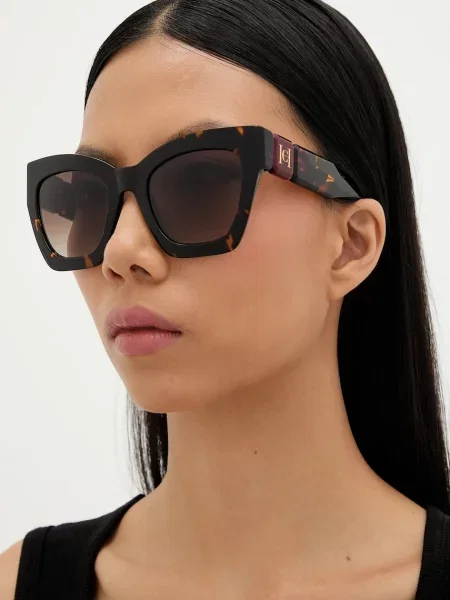 Carolina Herrera ochelari de soare maro