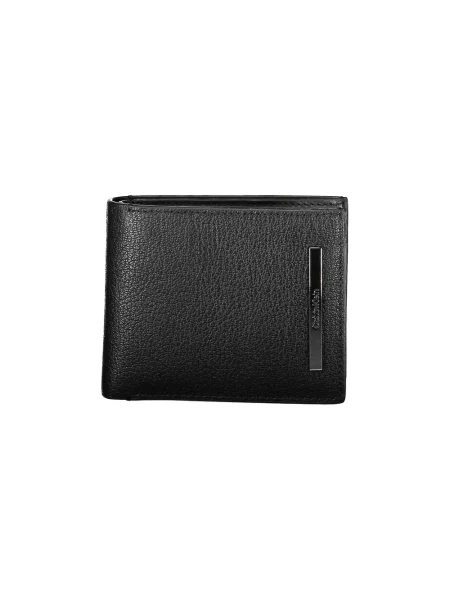 Portfel Calvin Klein skórzany elegancki czarny