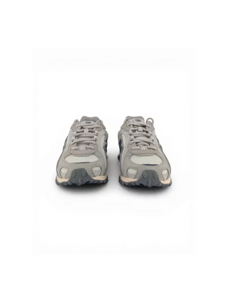 Sneakersy New Balance skórzane na siłownię szare