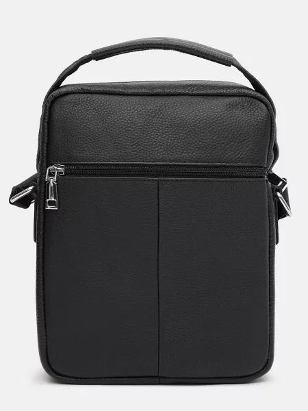 Borsa Leather Мессенджер Шкіра чорний