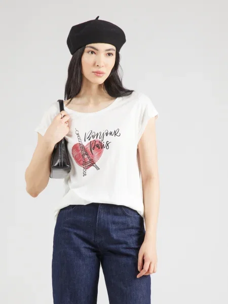 ABOUT YOU Tricou Annika' alb