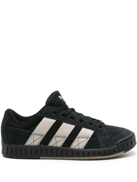 Sneakerși Adidas Superstar din piele de căprioară alb