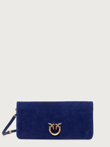 Pinko geantă crossbody pentru femei din piele întoarsă