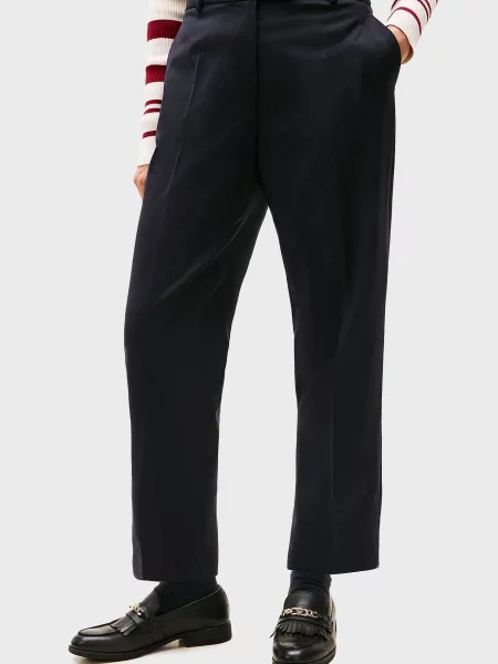 Вовняні штани Tommy Hilfiger сині