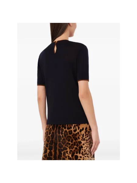 Sweter Max Mara niebieski