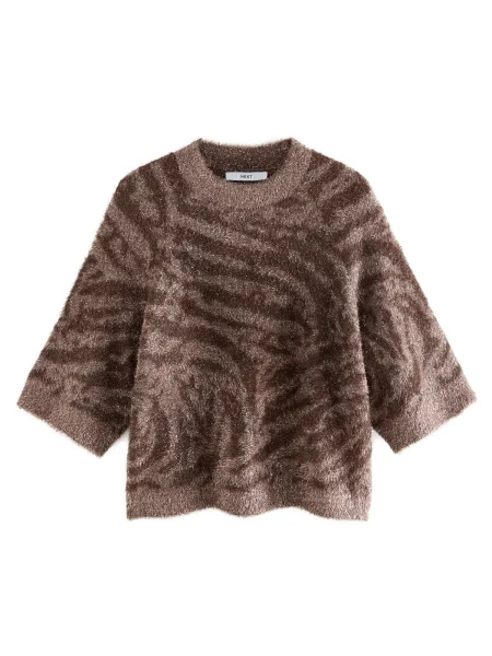 Next Sveter / čokoládová hnedá
