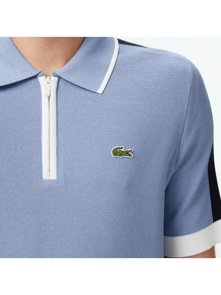 Lacoste поло чоловіче Classic Fit блакитне