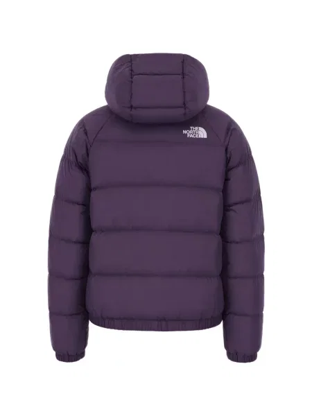 Geacă The North Face cu glugă violet