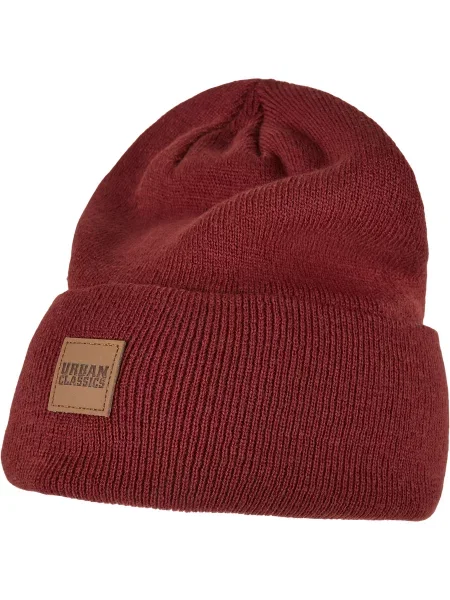 Urban Classics Kape burgund rdeča
