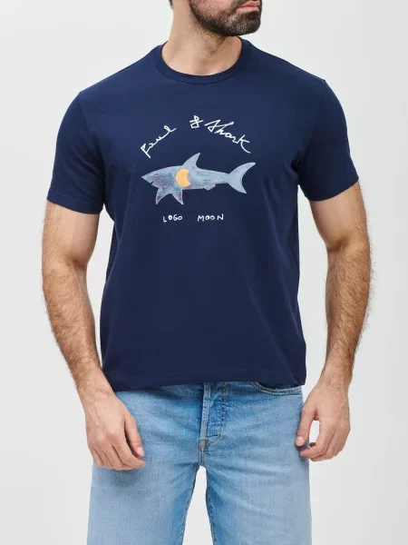 Футболка Paul&shark синяя