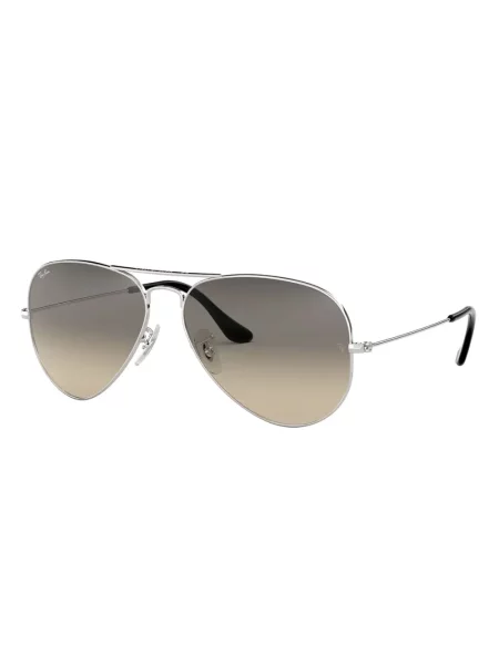 Ray-Ban AVIATOR LARGE METAL okulary przeciwsłoneczne pilotki szare