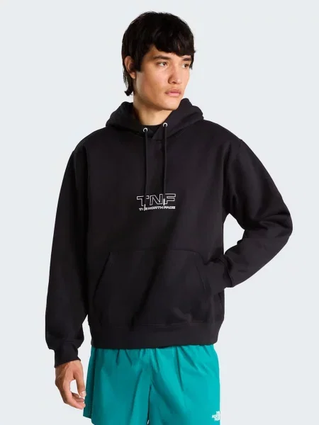 Худі The North Face U ZUMU RELAXED HOODIE бавовна/поліестер чорний