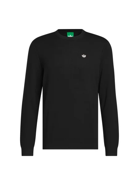 ADIDAS PERFORMANCE Αθλητικό πουλόβερ μαύρο