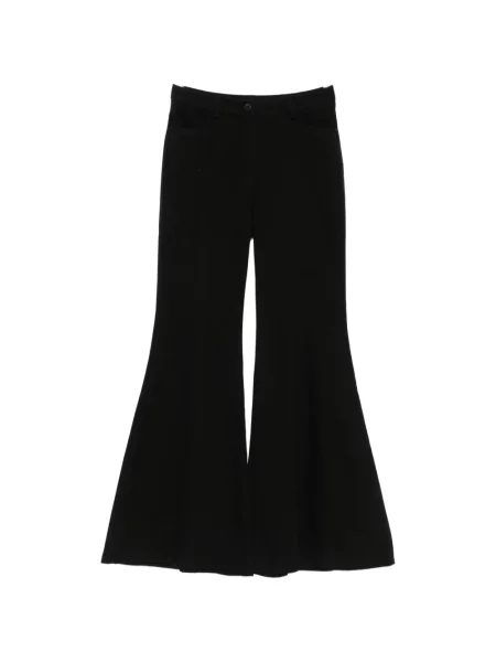 Pantaloni Moutaki evazate negru