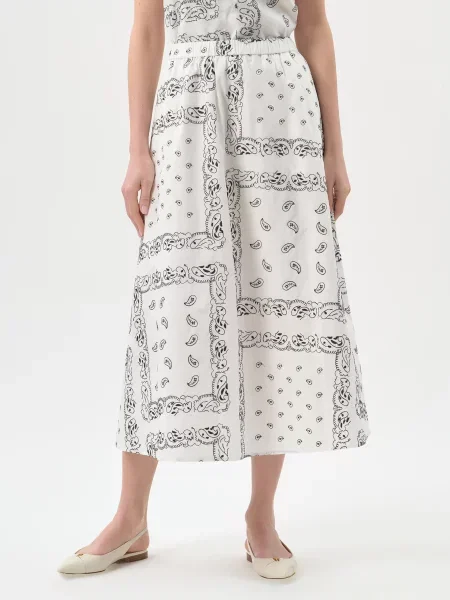 Спідниця Weekend Max Mara біла
