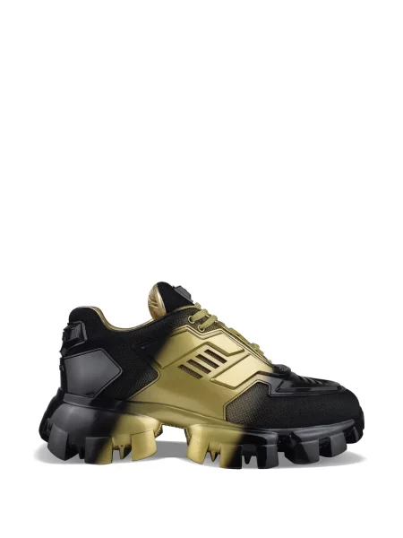 Sneakerși Prada cu autograf negru