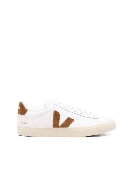 Veja Campo Leather Kobiety Buty sportowe Veja Size: 3 biały