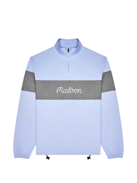 Golf pulover Malbon Golf albastru