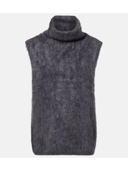 Heláncă Lisa Yang din cașmir gri