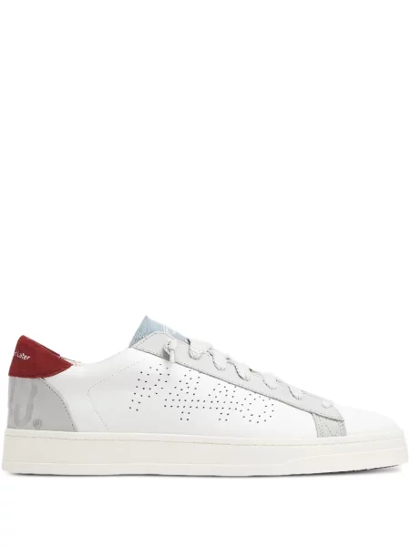 Sneakerși P448 cu autograf alb