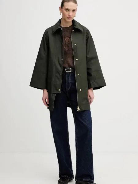Barbour płaszcz Fia zielony