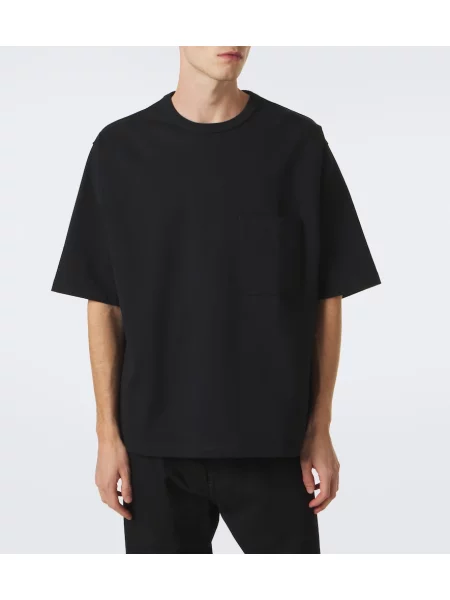 Tricou Lemaire din jerseu negru