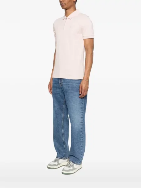 Polo marškinėliai Boss rožinė