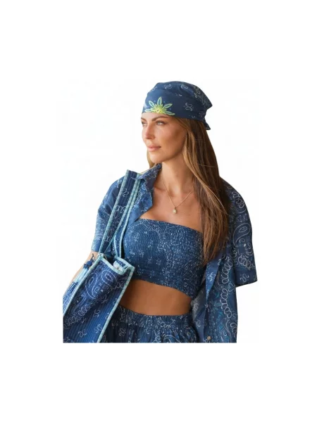 Top Isla Bonita By Sigris plava