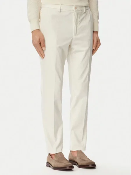 BOSS Pantaloni chino Crem