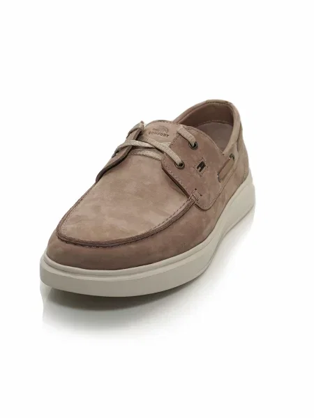 Нубукові Мокасини Marco Piero бежевий