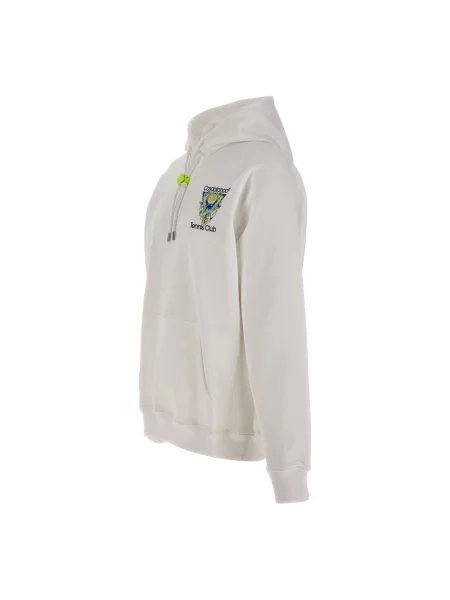 Bluza z kapturem Casablanca z kapturem do tenisa biała